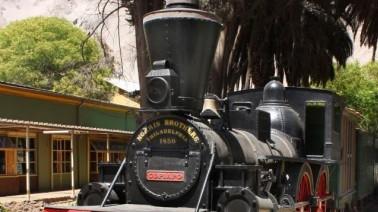 Locomotora ubicada en Copiapo