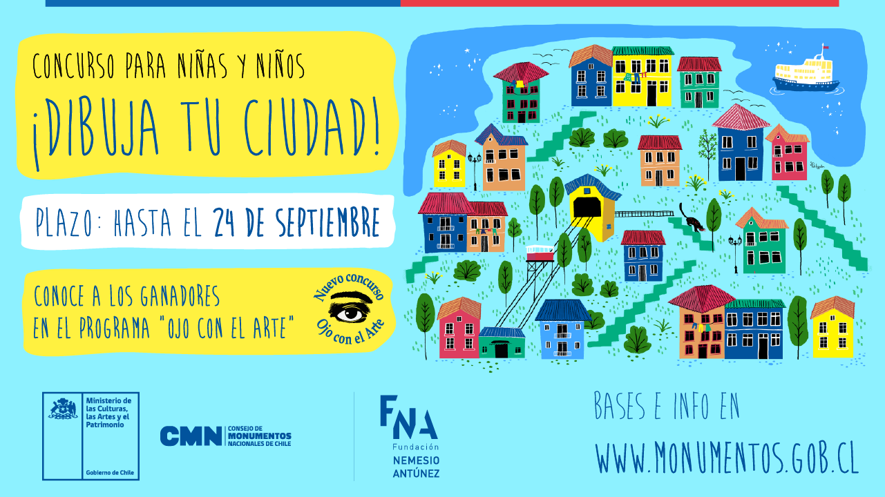 Imagen de Bases del sorteo “Dibuja tu ciudad” para el Programa “Ojo con el Arte” 