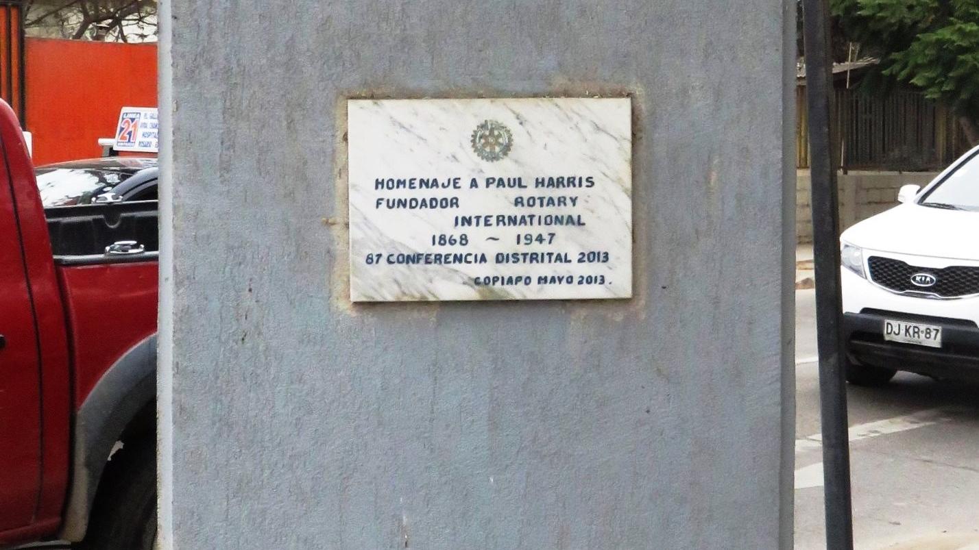 Imagen del monumento Paul Harris