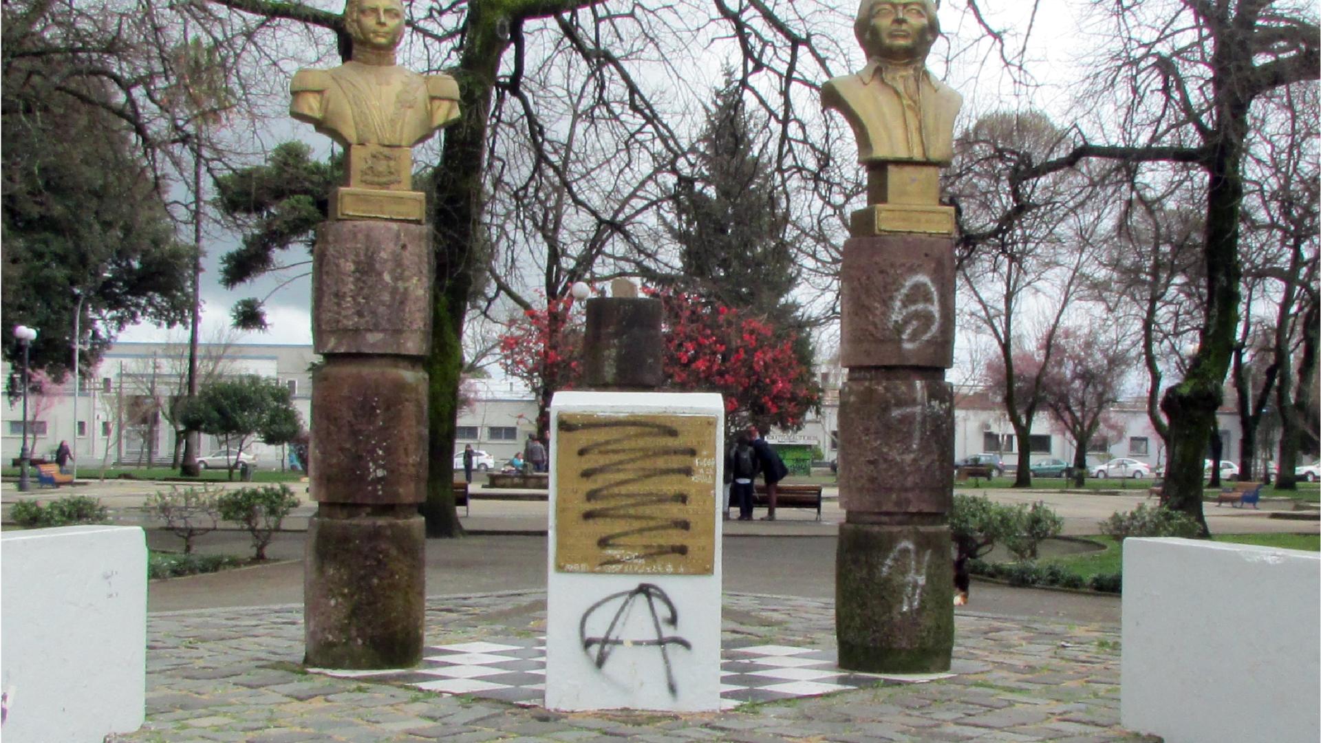 Imagen del monumento Bernardo O'Higgins Y Francisco De Miranda
