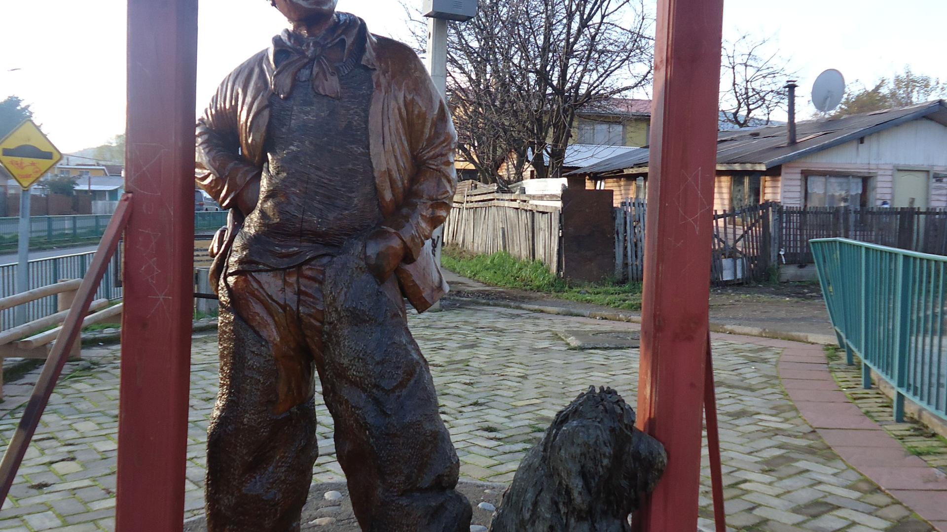 Imagen del monumento El Gaucho