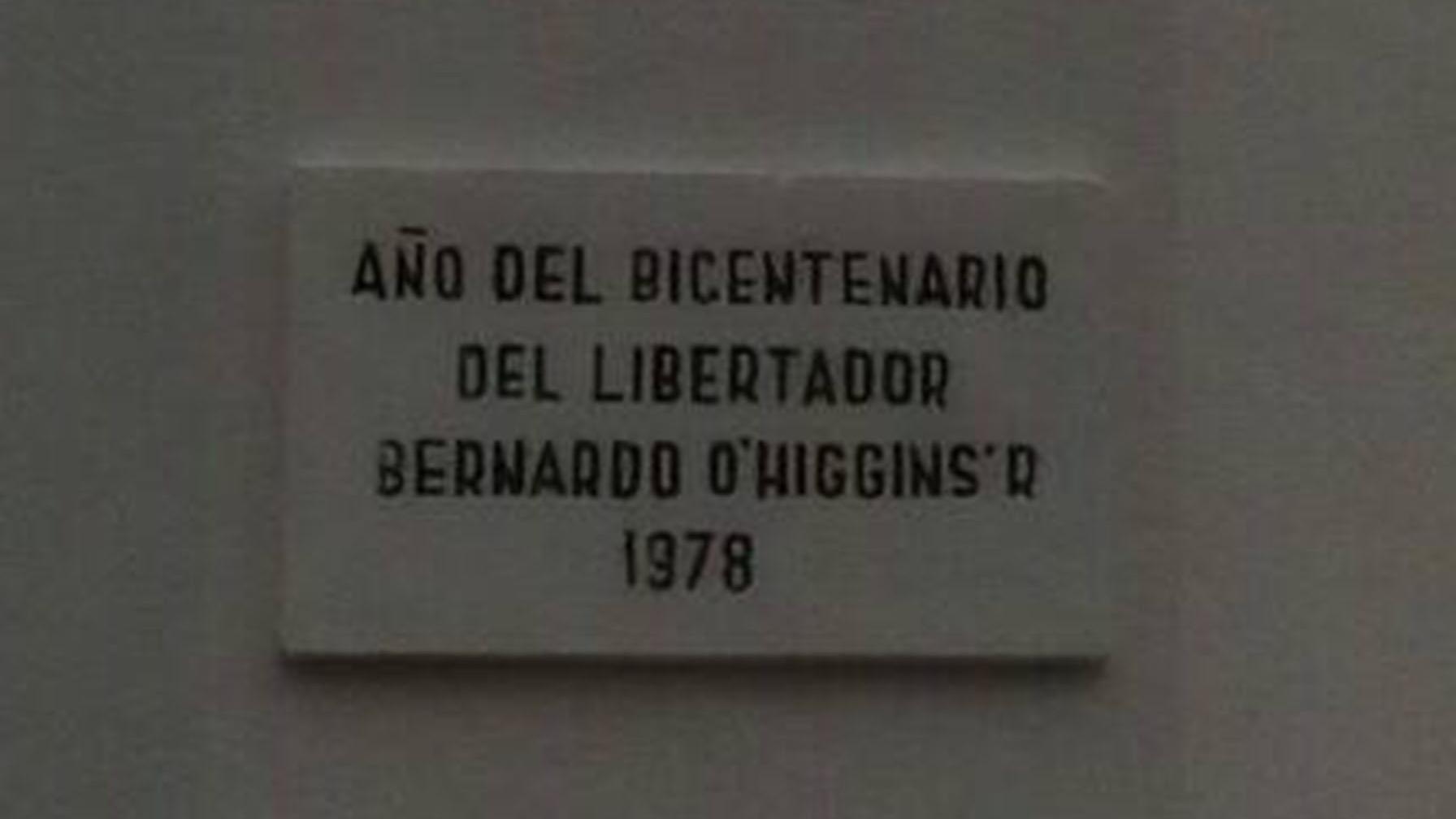 Imagen del monumento Bernardo O'Higgins