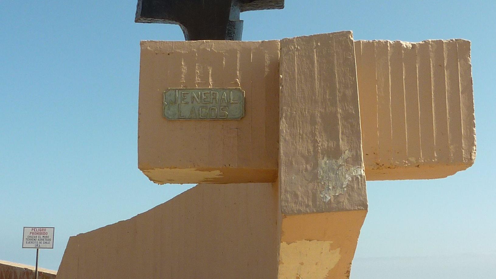 Imagen del monumento General Lagos