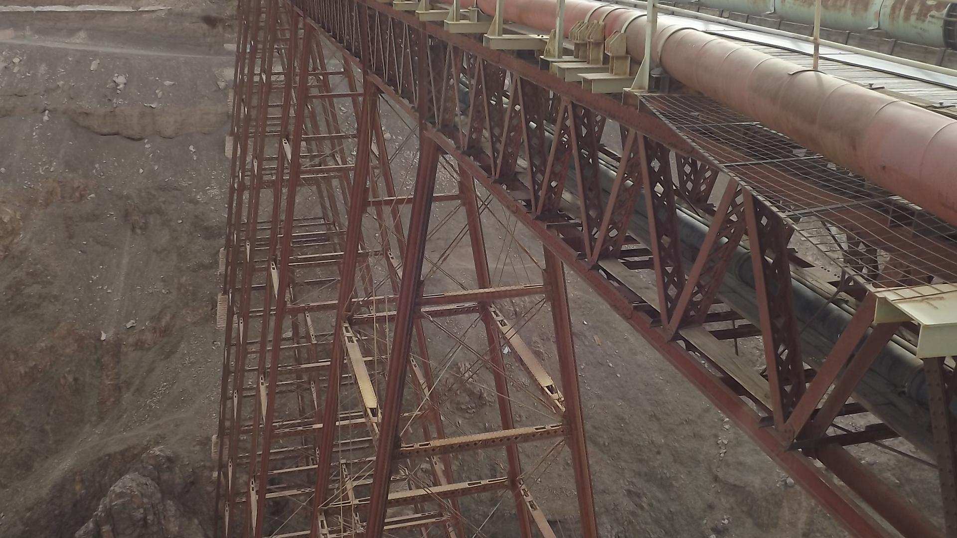 Imagen del monumento Viaducto de Conchi sobre el río Loa