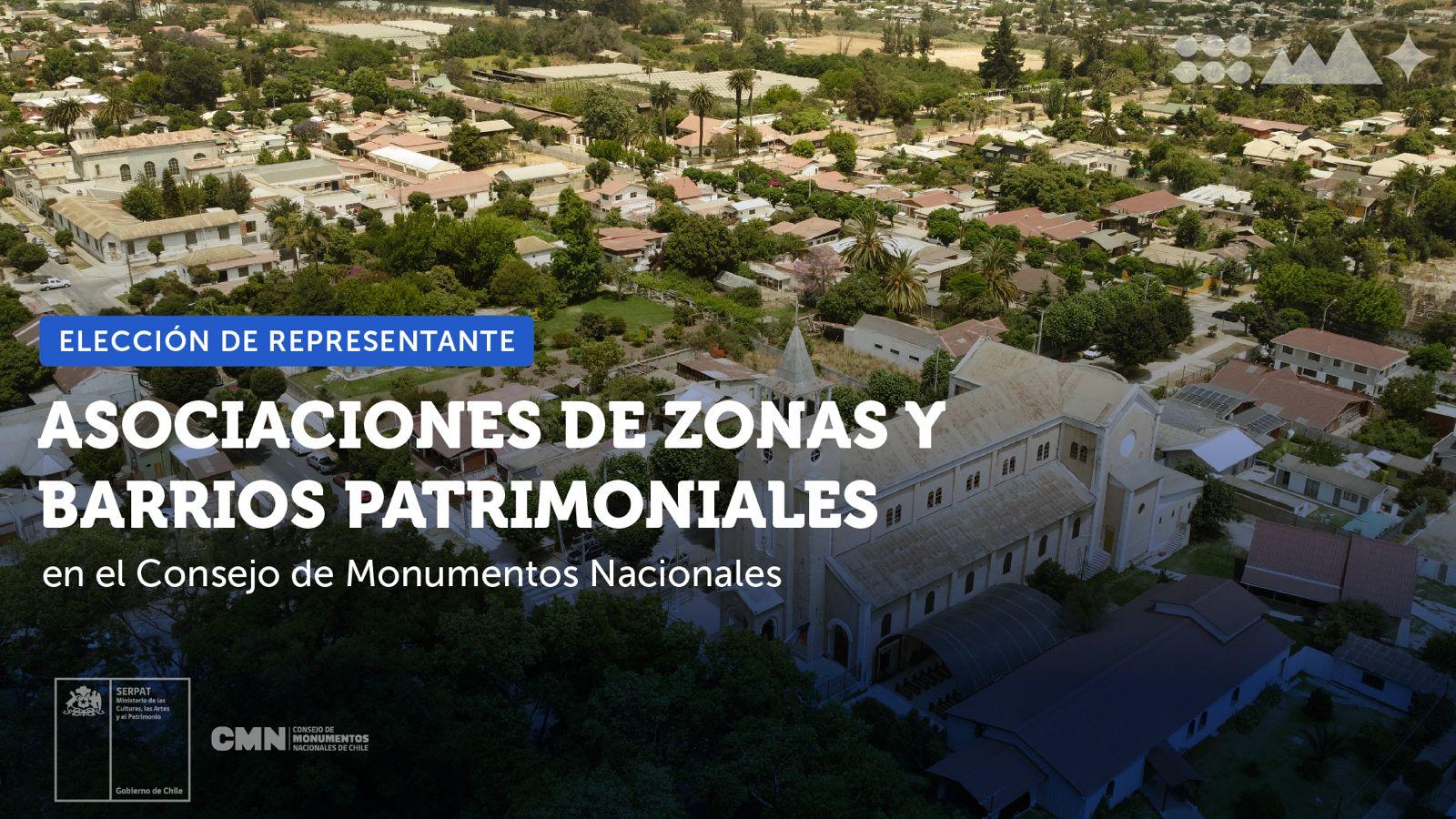 Imagen de NUEVO PLAZO: MINISTERIO DE LAS CULTURAS INVITA A ASOCIACIONES DE ZONAS Y BARRIOS PATRIMONIALES A PARTICIPAR EN EL CONSEJO DE MONUMENTOS NACIONALES 