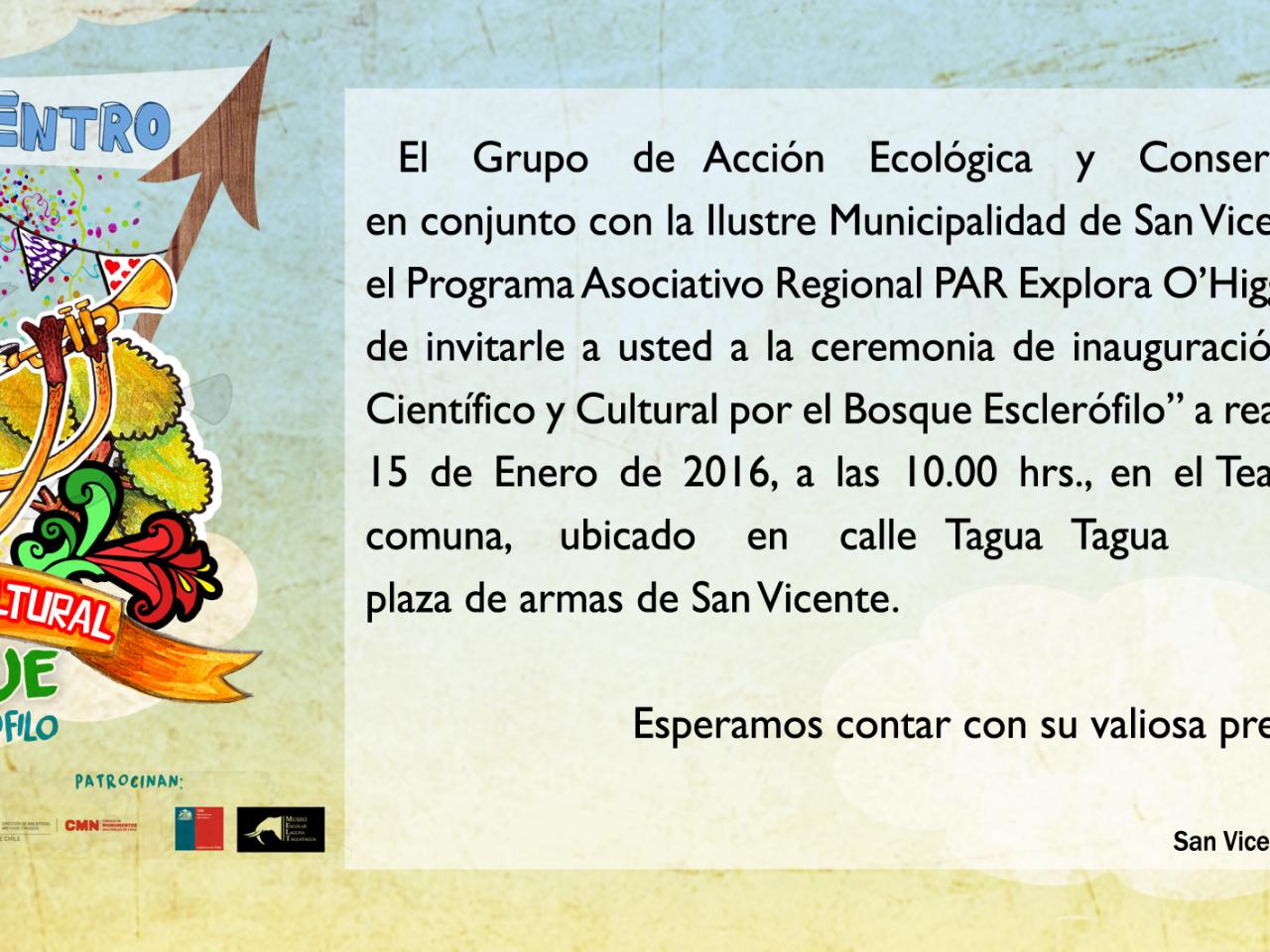 Imagen de Encuentro por el Bosque Esclerófilo, Patrimonio y Herencia Natural de Chile Central