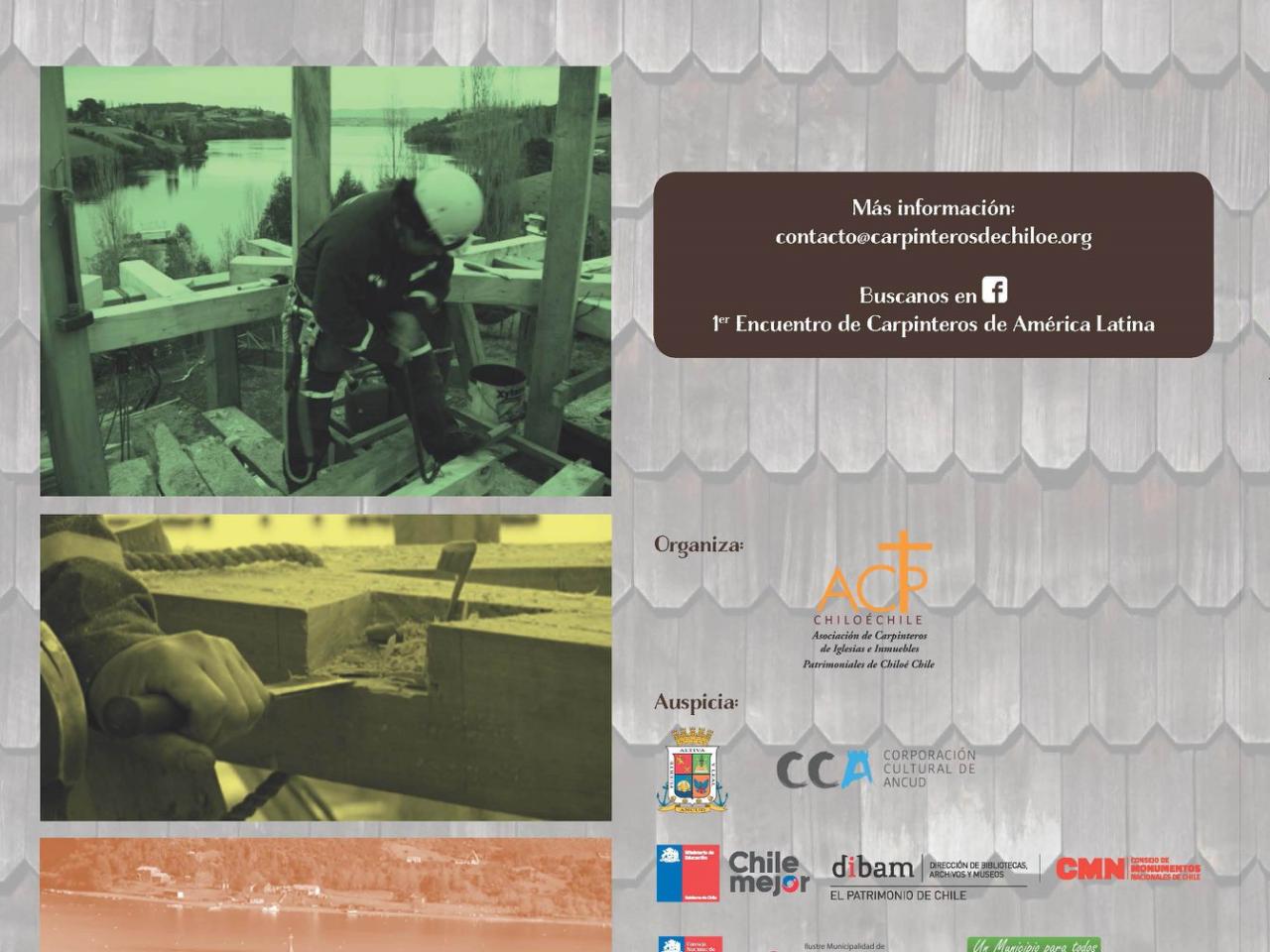 Imagen de CMN invita al 1er Encuentro de Carpinteros de América Latina en Chiloé