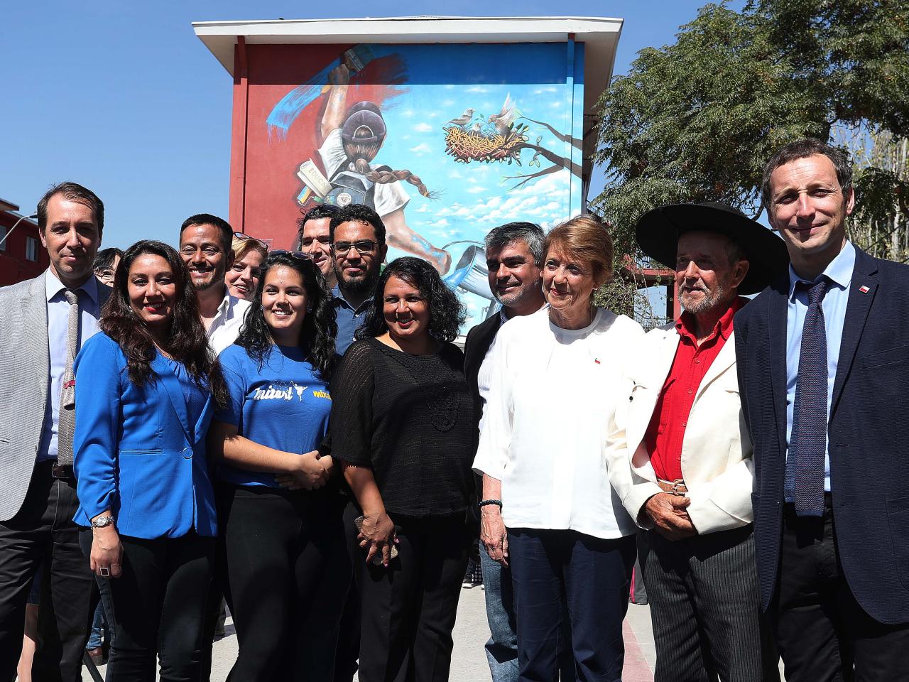 Imagen de Ministra Valdés lanza convocatoria para el Día del Patrimonio 2019 e inaugura mural en el Museo a Cielo Abierto en San Miguel
