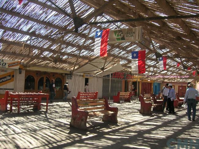 Imagen del monumento Edificios que conforman el barrio cívico de la oficina salitrera María Elena