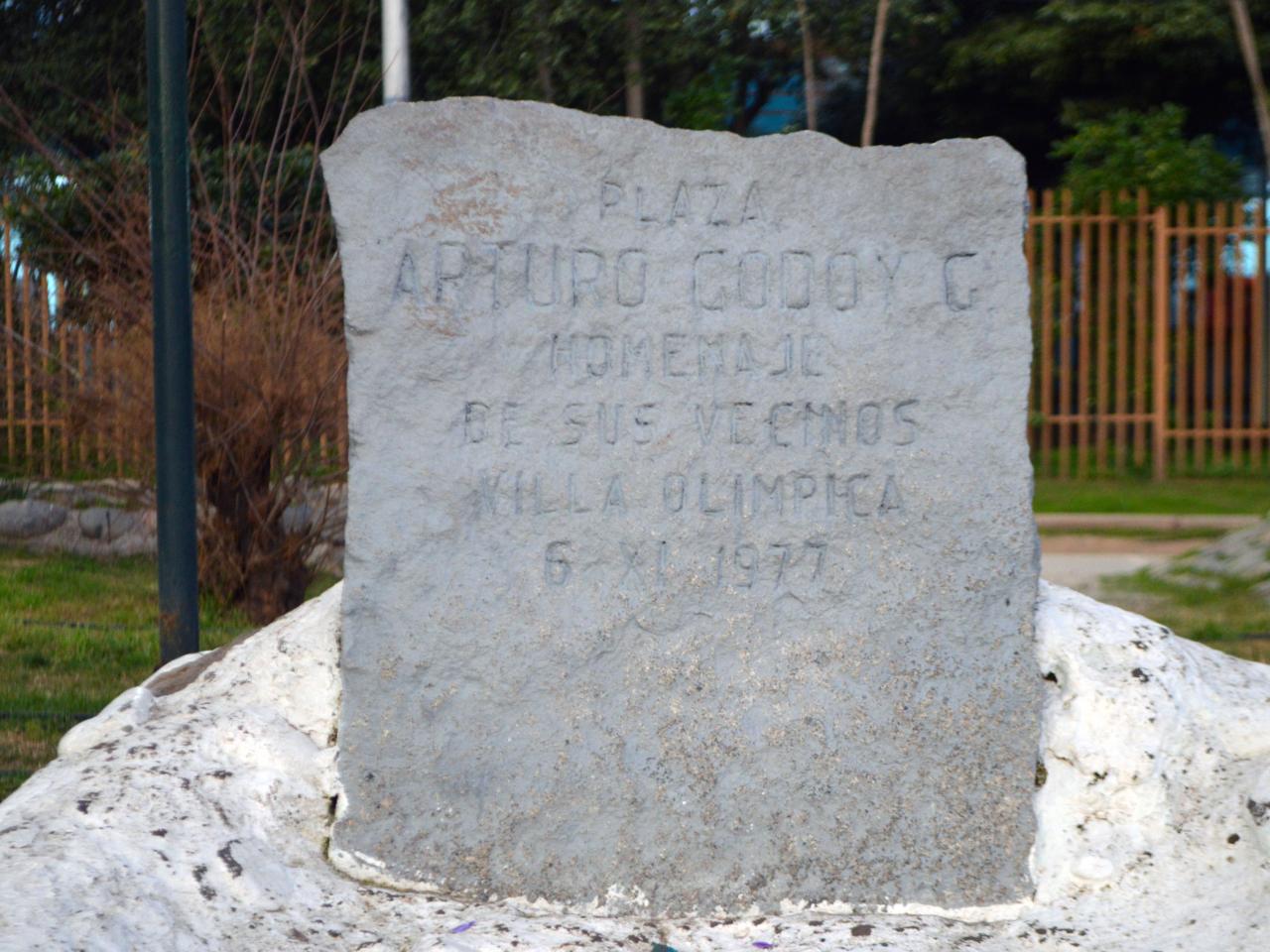 Imagen del monumento Homenaje a Arturo Godoy