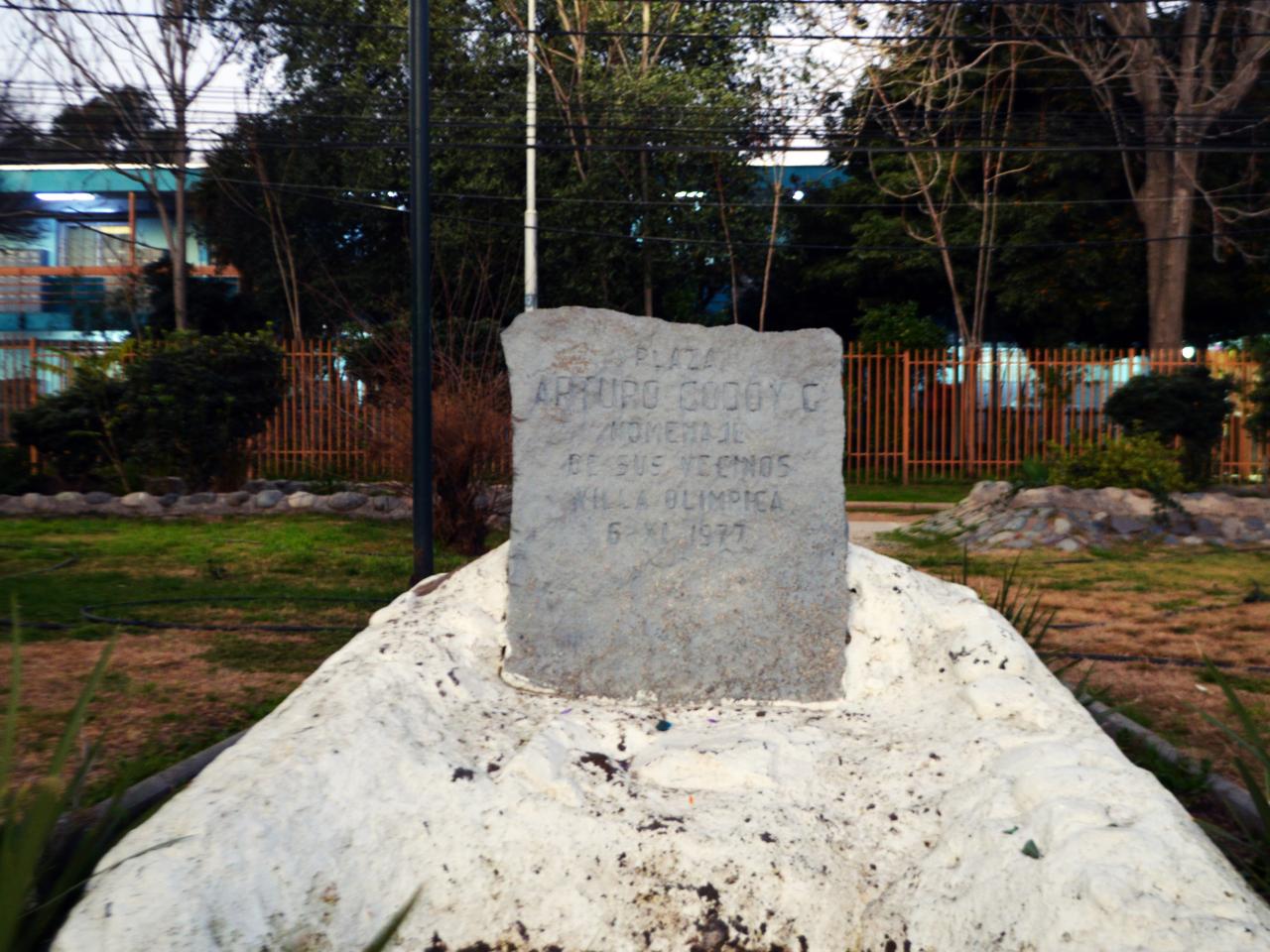 Imagen del monumento Homenaje a Arturo Godoy