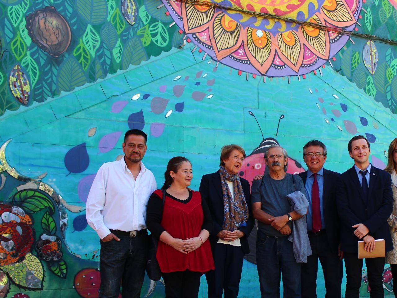 Imagen de Ministra Valdés lanza convocatoria para el Día del Patrimonio 2019 e inaugura mural en el Museo a Cielo Abierto en San Miguel