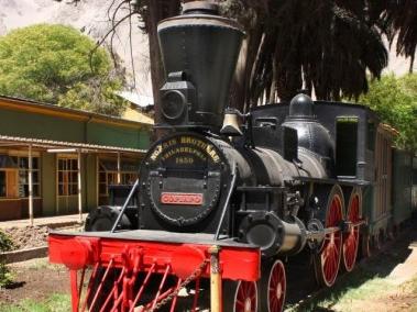 Locomotora ubicada en Copiapo