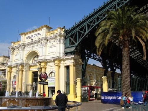 Conjunto de edificios de la Estación Central de ferrocarriles o Estación Alameda