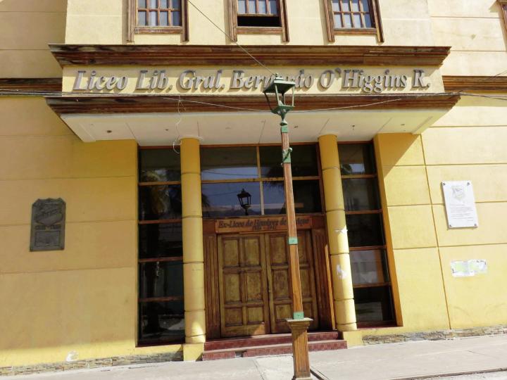 Imagen del monumento Placa Liceo Libertador General Bernardo O'Higgins