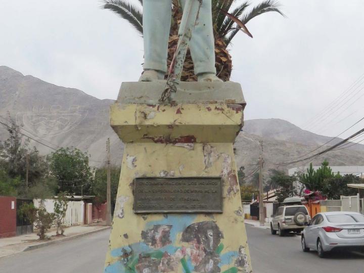 Imagen del monumento Minero Perforando