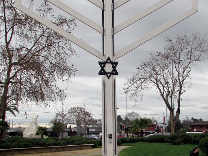 Imagen del monumento Menorá