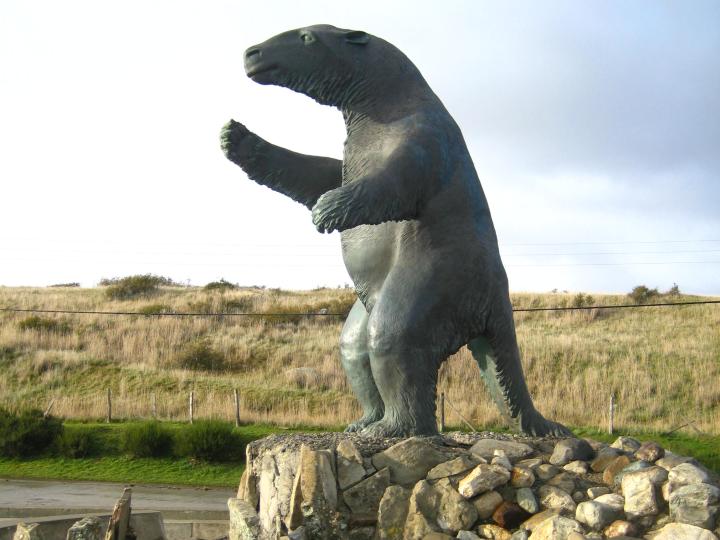 Imagen del monumento Milodón