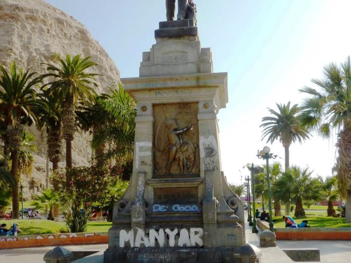 Imagen del monumento Benjamín Vicuña Mackenna
