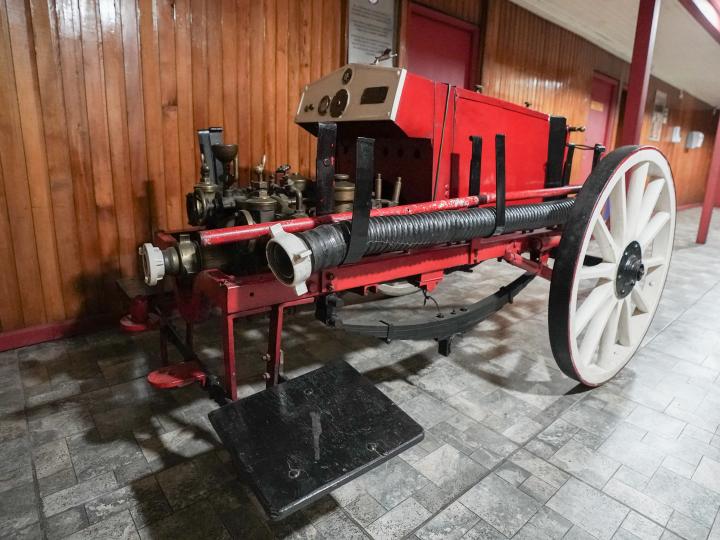 Imagen del monumento Reliquias bomberiles pertenecientes a los Cuerpos de Bomberos de Castro