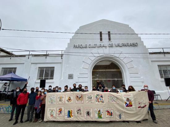 Imagen de Parque Cultural de Valparaíso cuenta con placa que lo identifica como Sitio de Memoria