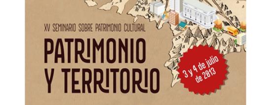 Imagen de Este 3 y 4 de julio se realizará el XV Seminario sobre Patrimonio Cultural
