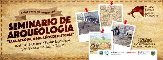 Imagen de Seminario de Arqueología "Taguatagua, 13 mil años de historia".