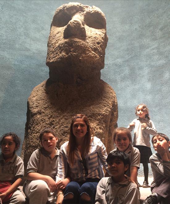 Imagen de Ganadores del "Concurso Colorearte 2015" realizaron su salida patrimonial en Coquimbo