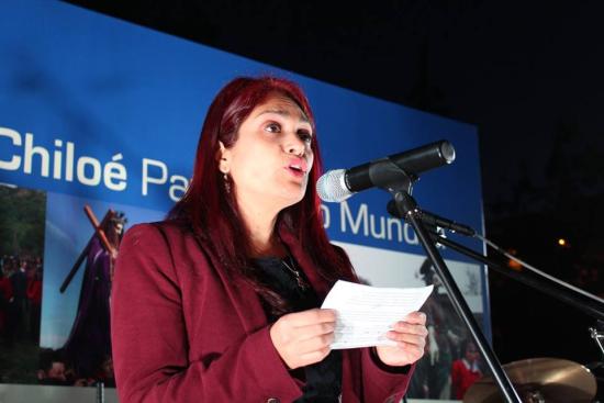 Imagen de Con espectáculo tridimensional DIBAM celebró 15 años de Iglesias de Chiloé como Patrimonio de la Humanidad