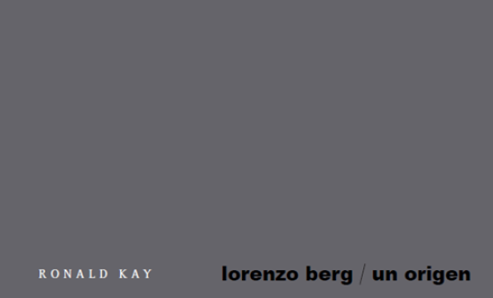 Imagen de Lorenzo Berg / un origen