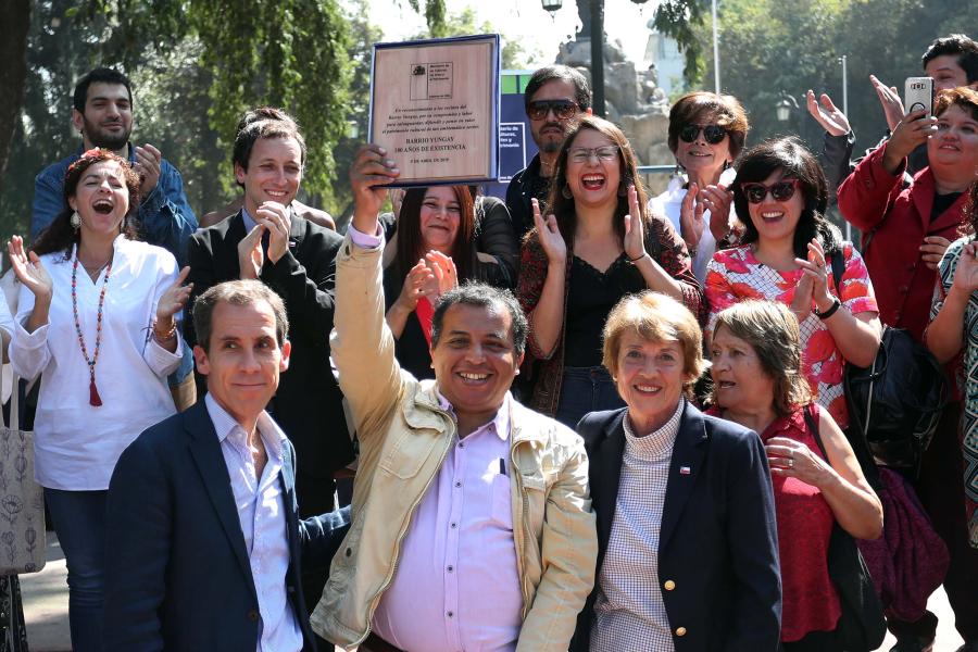 Imagen de Ministra Valdés anuncia ampliación de Zona Típica de los barrios Brasil y Yungay en Santiago Poniente