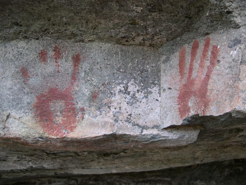 Imagen de Arte Rupestre en la Patagonia