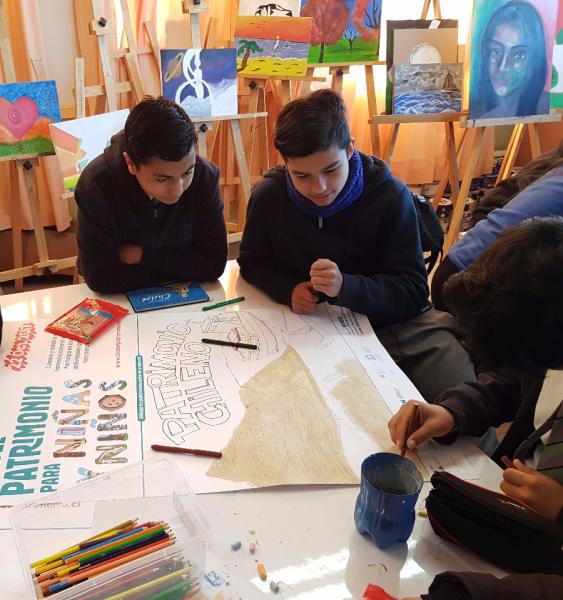 Imagen de Resultados concurso creación afiche del Día del Patrimonio para Niñas y Niños