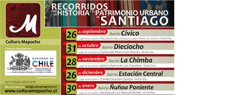 Imagen de Cultura Mapocho invita a redescubrir hitos históricos de Santiago