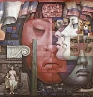 Imagen de Finaliza restauración del mural &amp;quot;Presencia de América Latina&amp;quot; del artista mexicano Jorge González Camarena