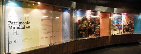 Imagen de Exposición Sitios de Patrimonio Mundial en Chile en el Metro de Santiago