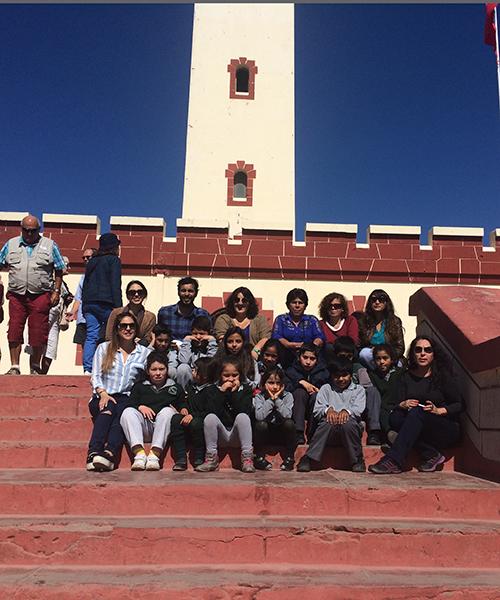 Imagen de Ganadores del &amp;quot;Concurso Colorearte 2015&amp;quot; realizaron su salida patrimonial en Coquimbo