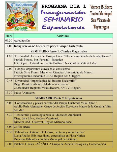 Imagen de Encuentro por el Bosque Esclerófilo, Patrimonio y Herencia Natural de Chile Central