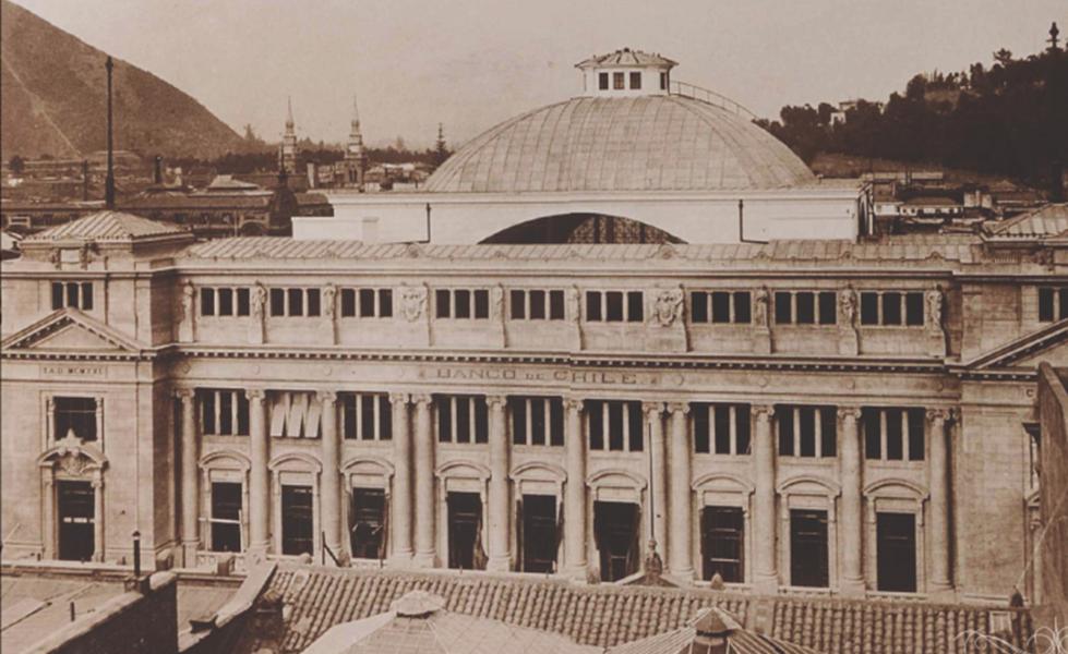 Imagen de Aprueban como Monumento Histórico edificio del Banco de Chile  en Paseo Ahumada