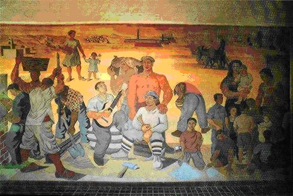 Imagen de Los murales de la Ciudad del Niño en San Miguel, ya son oficialmente Monumento Nacional