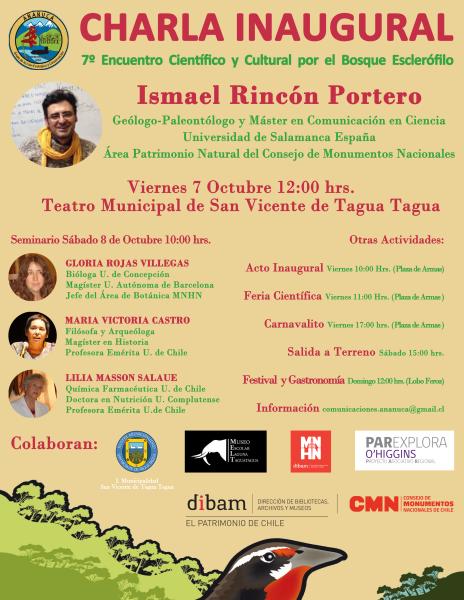 Imagen de CMN invita a 7° Encuentro por Bosque Esclerófilo en San Vicente