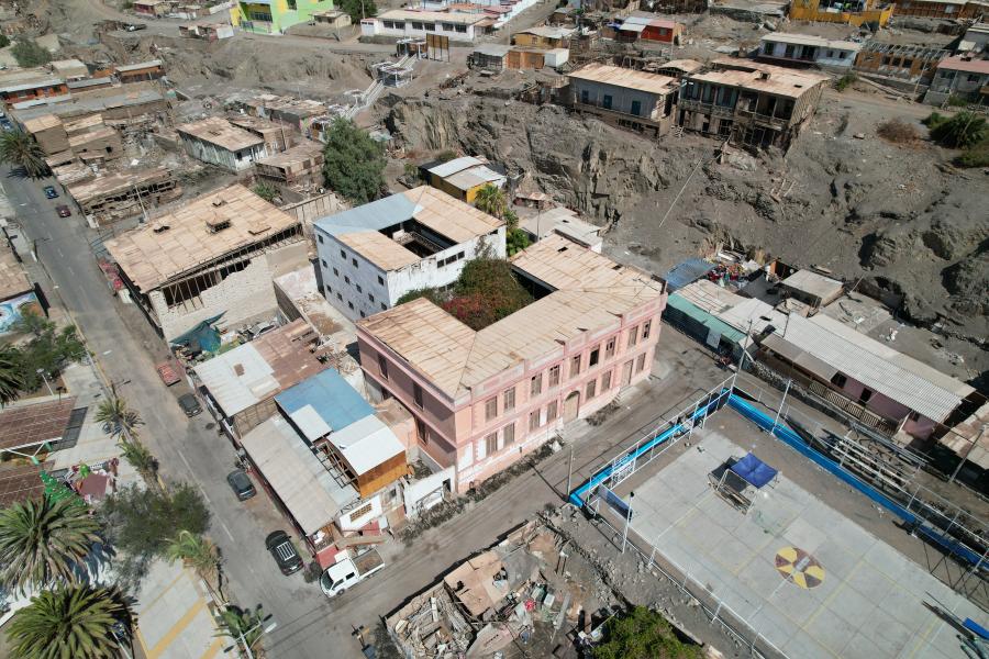 Imagen de CMN supervisa término de las obras de emergencia en  el Sitio de Memoria Ex Cárcel Pública de Pisagua
