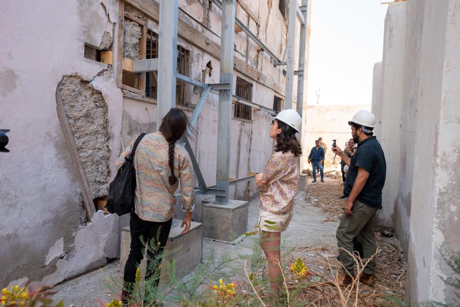 Imagen de CMN supervisa término de las obras de emergencia en  el Sitio de Memoria Ex Cárcel Pública de Pisagua