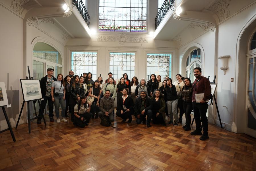 Imagen de Taller realizado por el CMN capacitó sobre el registro fotográfico en edificios patrimoniales