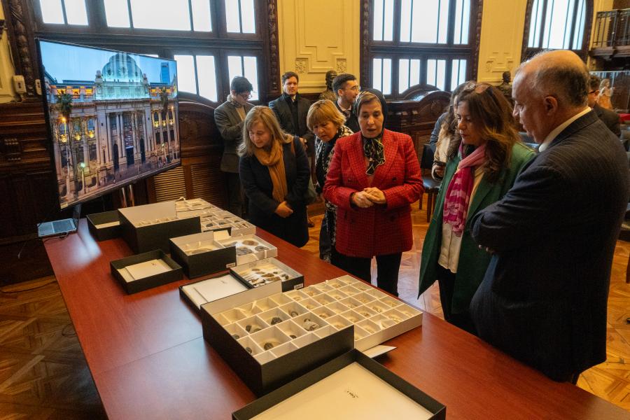 Imagen de Secretaría Técnica del CMN concreta la restitución de piezas paleontológicas originarias de Marruecos
