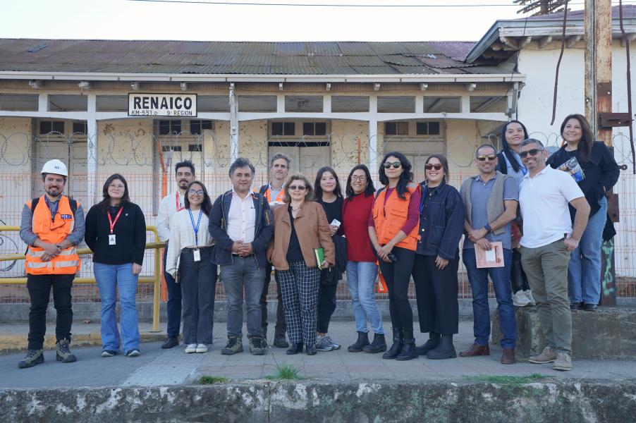 Imagen de Visita técnica junto a EFE y autoridades locales busca avanzar en nuevas declaratorias para estaciones ferroviarias en Coigüe y Renaico
