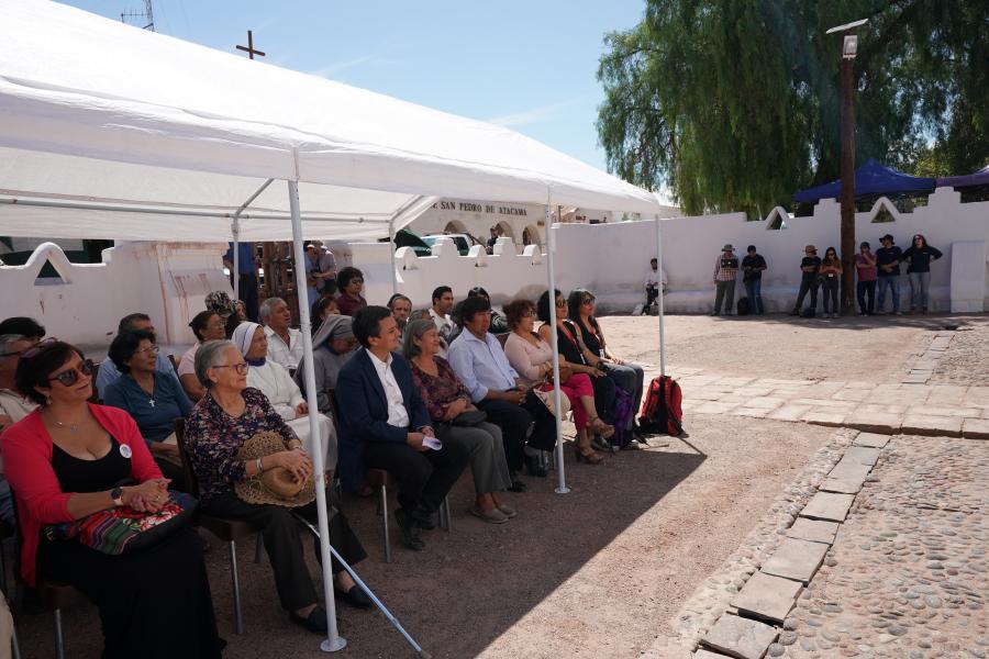 Imagen de Consejo de Monumentos Nacionales inaugura obras que protegerán la estructura de la Iglesia de San Pedro de Atacama