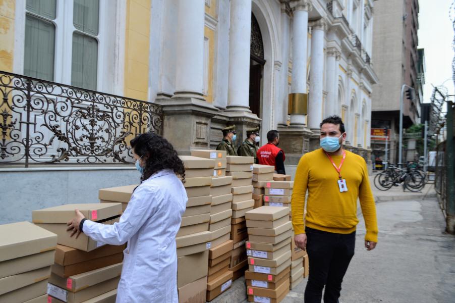 Imagen de Depósito de Paleontología del CMN estrena sus nuevas dependencias en el Palacio Pereira