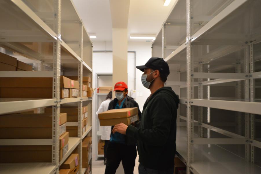 Imagen de Depósito de Paleontología del CMN estrena sus nuevas dependencias en el Palacio Pereira