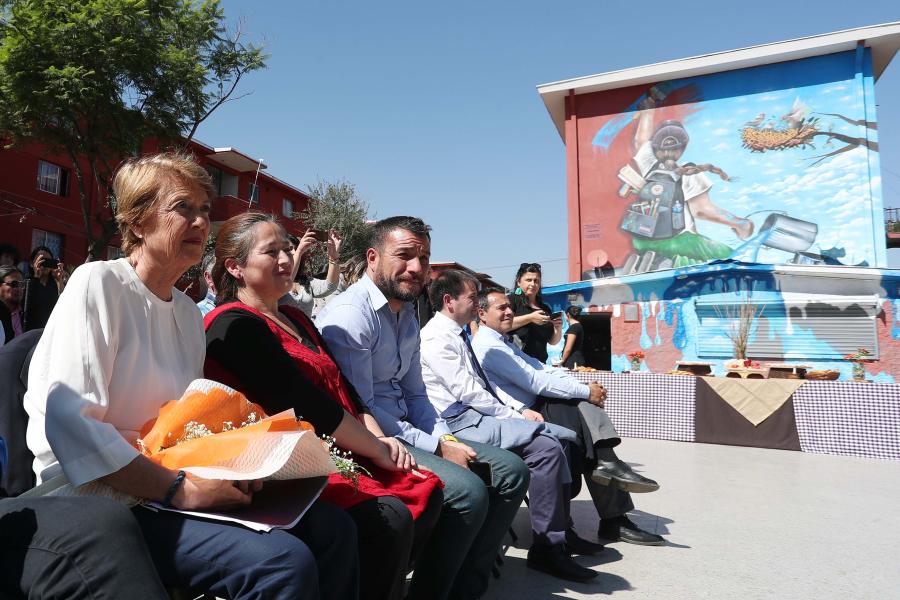 Imagen de Ministra Valdés lanza convocatoria para el Día del Patrimonio 2019 e inaugura mural en el Museo a Cielo Abierto en San Miguel